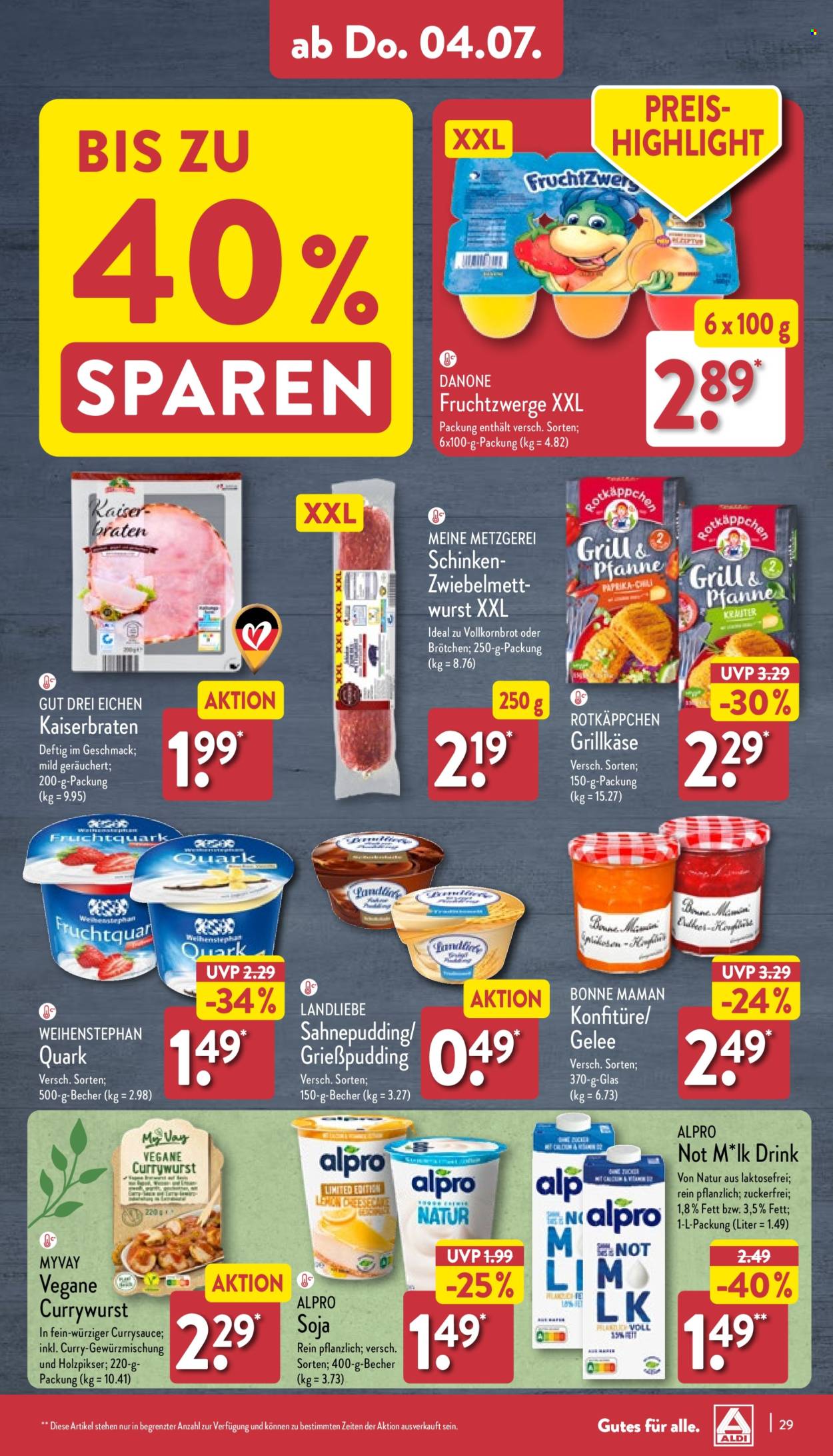ALDI Nord Prospekte  - 1.07.2024 - 6.07.2024. Seite 29