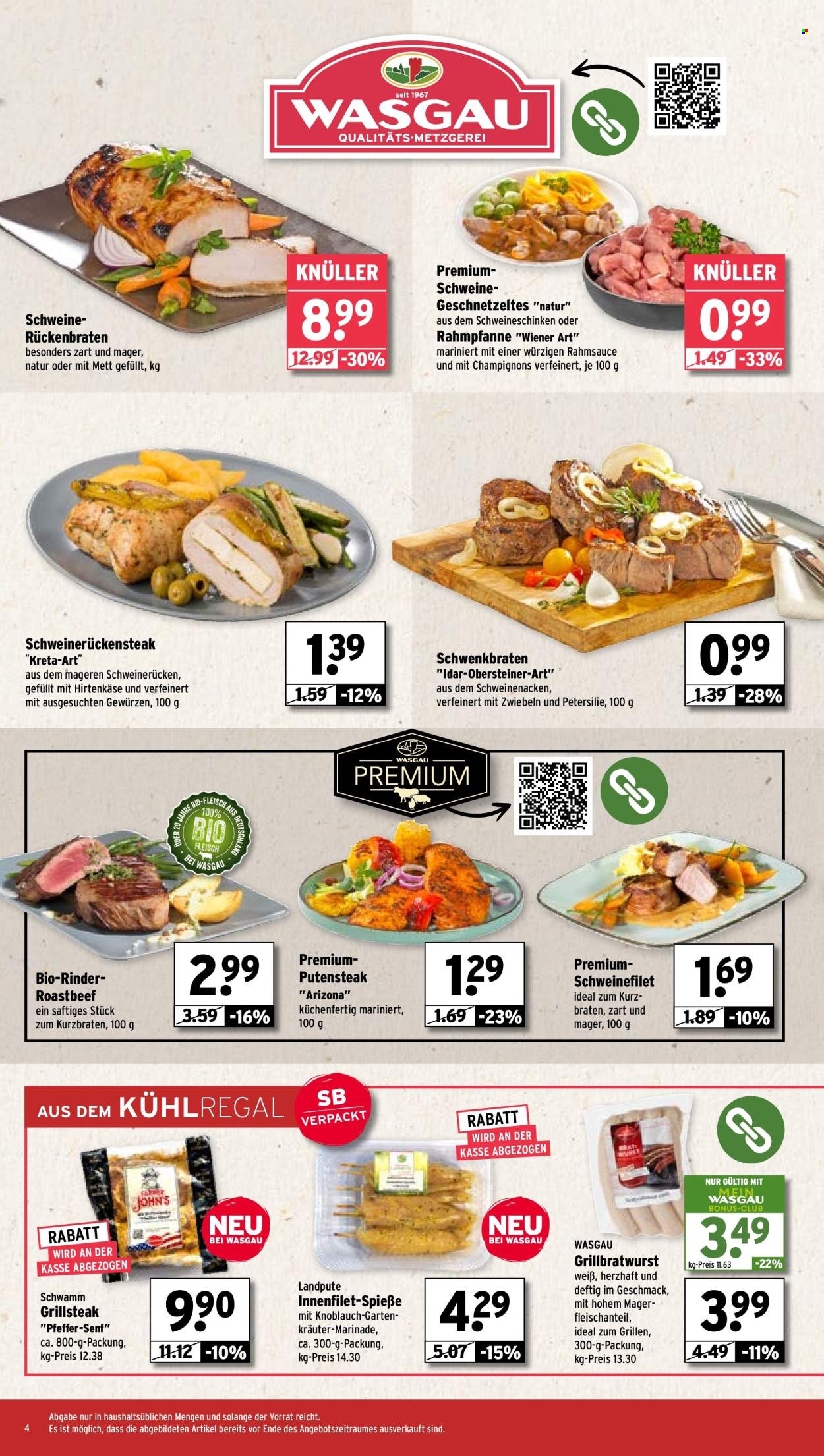 Wasgau Prospekte  - 24.06.2024 - 29.06.2024. Seite 4