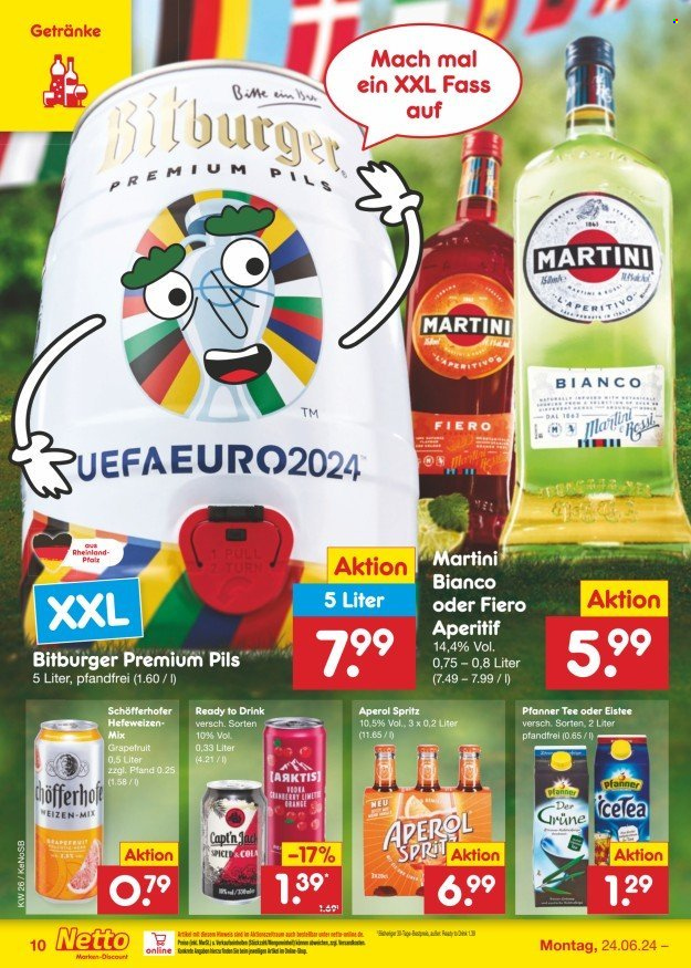 Netto Marken-Discount Prospekte  - 24.06.2024 - 29.06.2024. Seite 10