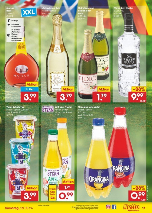 Netto Marken-Discount Prospekte  - 24.06.2024 - 29.06.2024. Seite 11