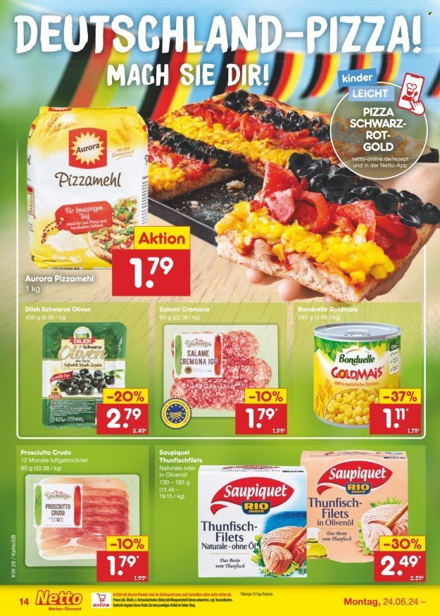 Netto Marken-Discount Prospekte  - 24.06.2024 - 29.06.2024. Seite 16