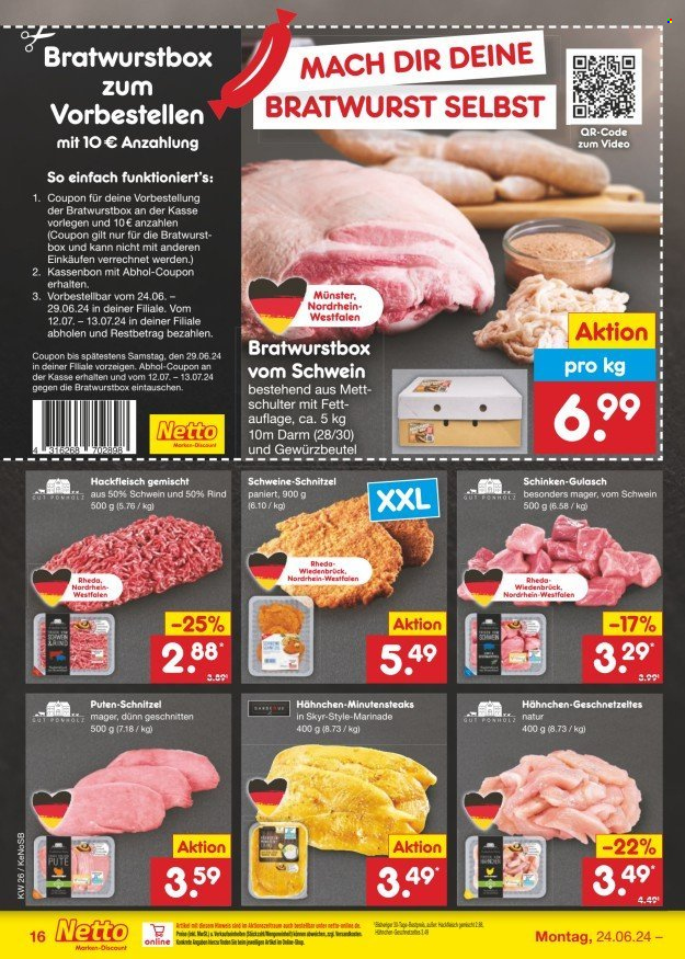 Netto Marken-Discount Prospekte  - 24.06.2024 - 29.06.2024. Seite 18