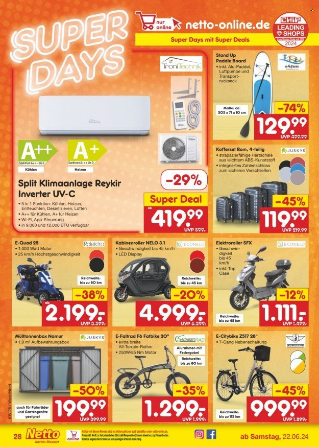 Netto Marken-Discount Prospekte  - 24.06.2024 - 29.06.2024. Seite 32