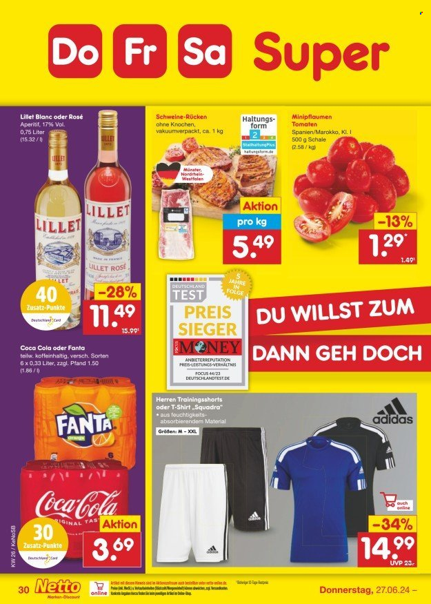 Netto Marken-Discount Prospekte  - 24.06.2024 - 29.06.2024. Seite 34