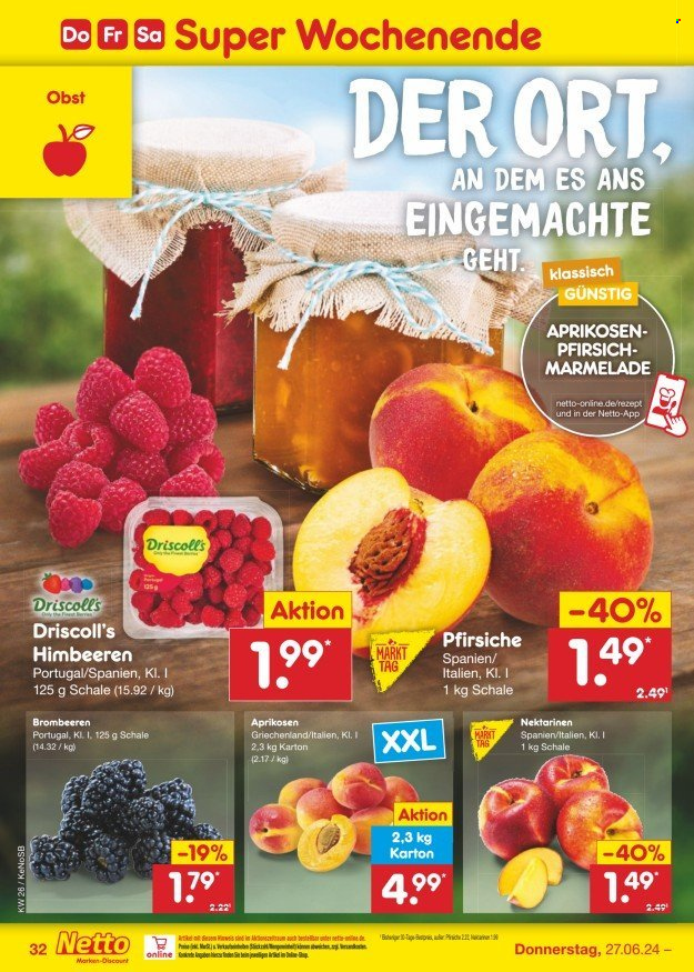 Netto Marken-Discount Prospekte  - 24.06.2024 - 29.06.2024. Seite 36