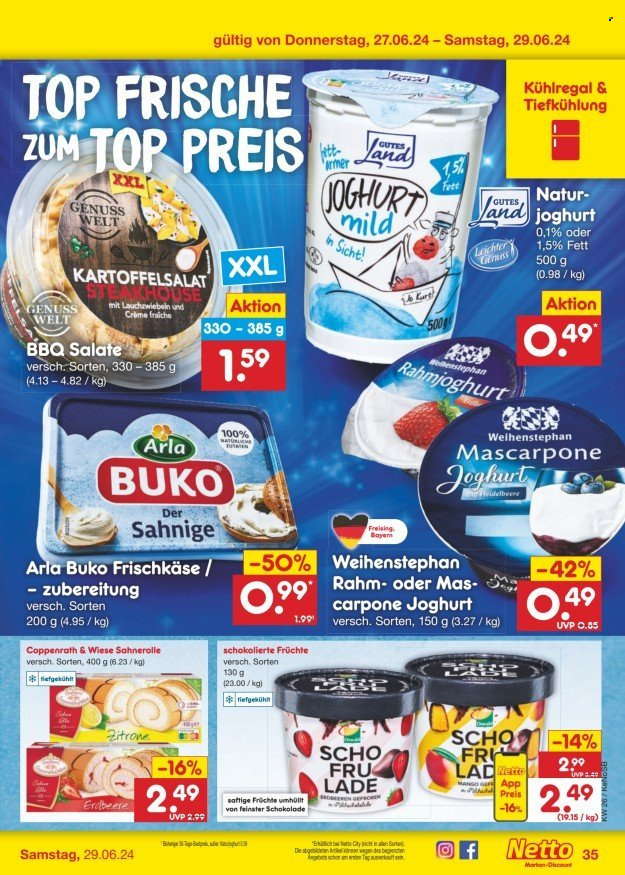Netto Marken-Discount Prospekte  - 24.06.2024 - 29.06.2024. Seite 39