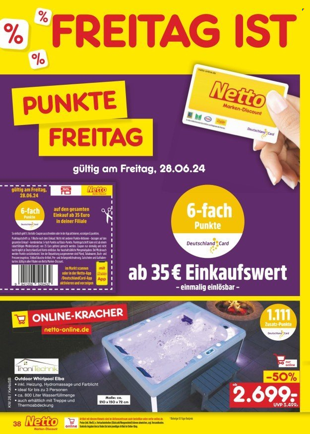 Netto Marken-Discount Prospekte  - 24.06.2024 - 29.06.2024. Seite 42