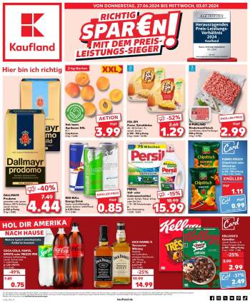 Prospekte Kaufland - 27.06.2024 - 3.07.2024.