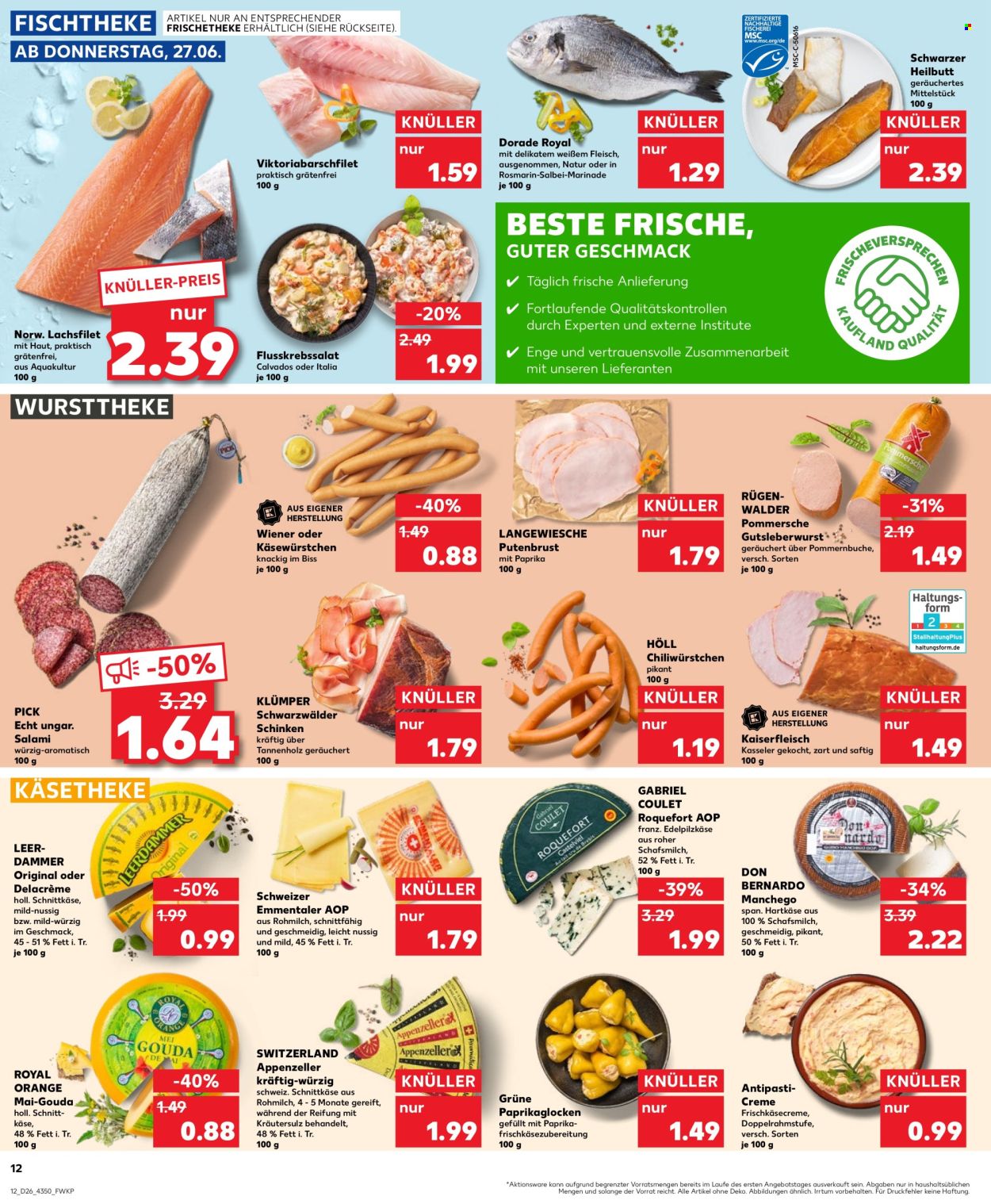 Kaufland Prospekte  - 27.06.2024 - 3.07.2024. Seite 12