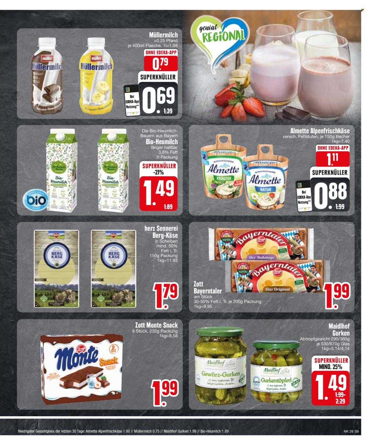 Edeka Prospekte  - 24.06.2024 - 29.06.2024. Seite 9