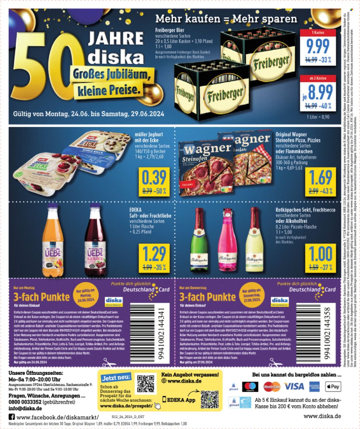 Diska Prospekte  - 24.06.2024 - 29.06.2024. Seite 12