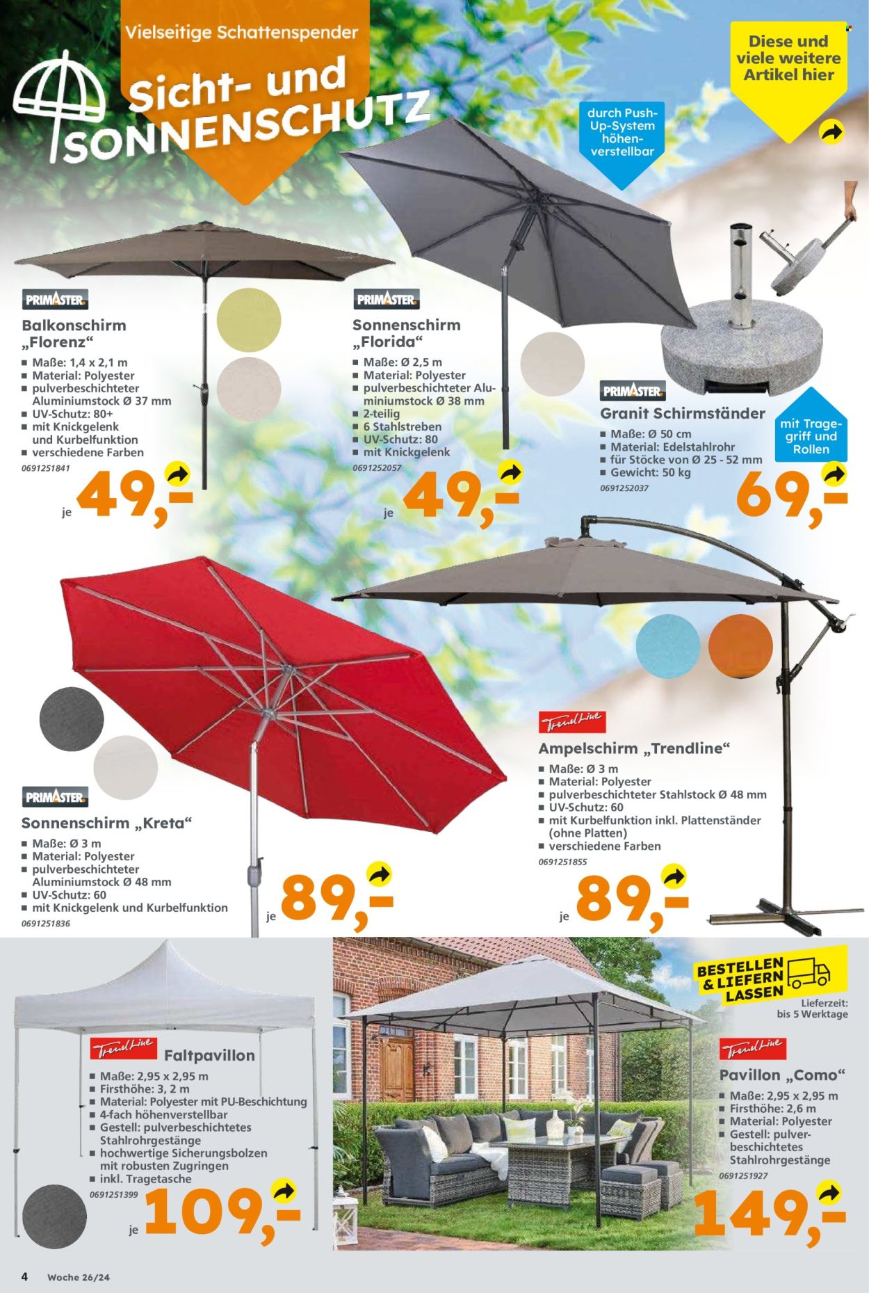 Globus Baumarkt Prospekte  - 24.06.2024 - 29.06.2024. Seite 4