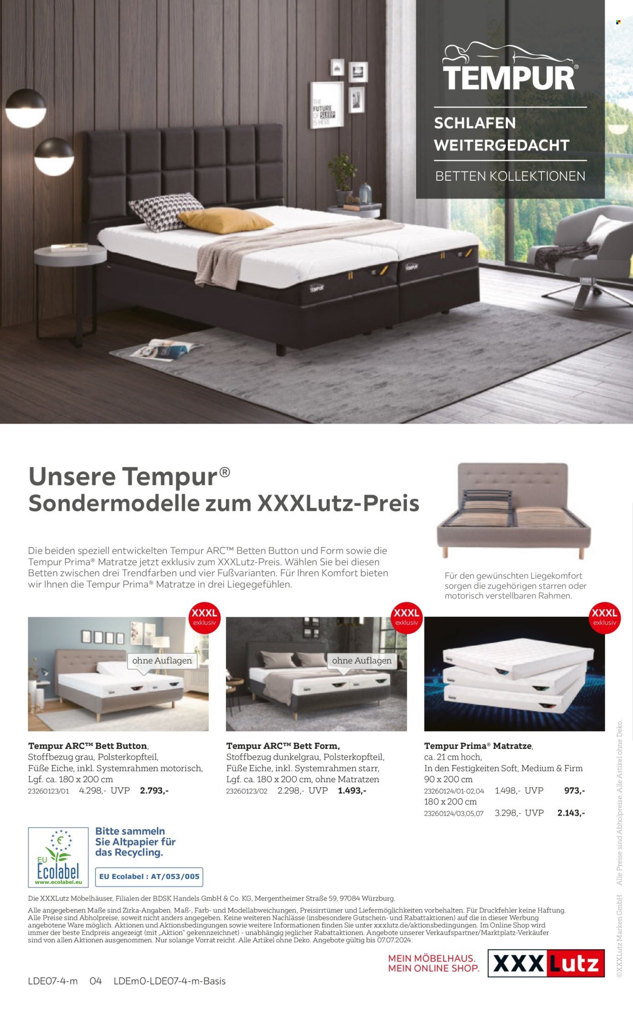 XXXLutz Prospekte  - 23.06.2024 - 7.07.2024. Seite 4