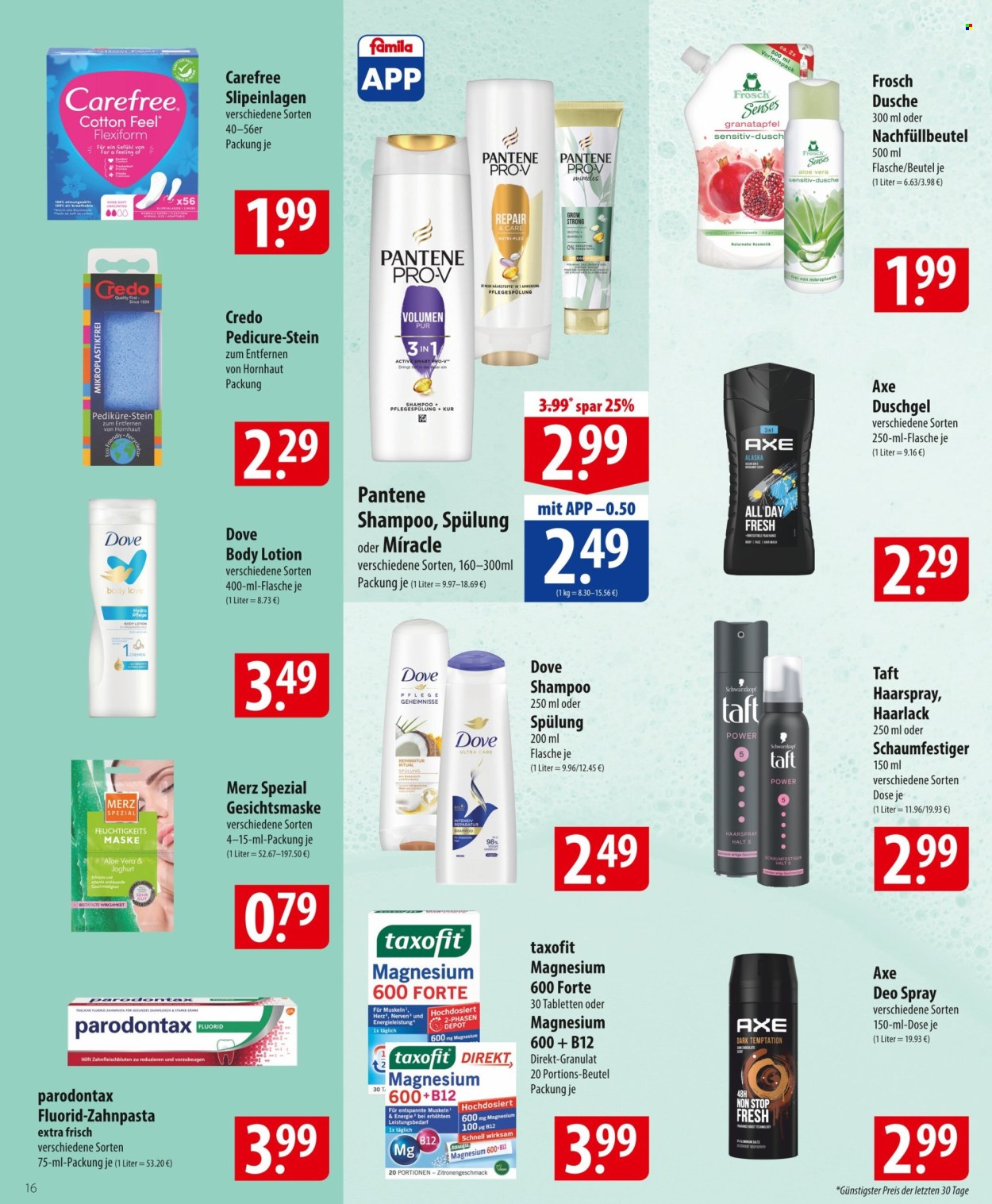 famila Prospekte  - 24.06.2024 - 29.06.2024. Seite 16