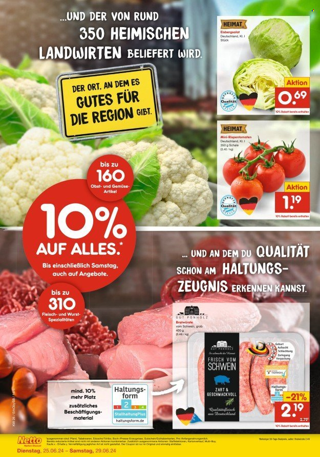 Netto Marken-Discount Prospekte  - 25.06.2024 - 29.06.2024. Seite 2