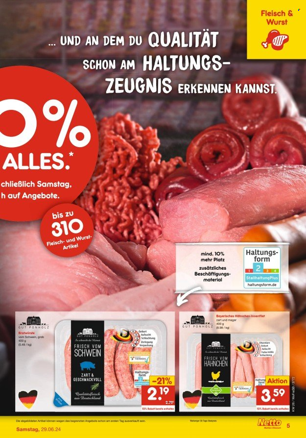 Netto Marken-Discount Prospekte  - 25.06.2024 - 29.06.2024. Seite 5