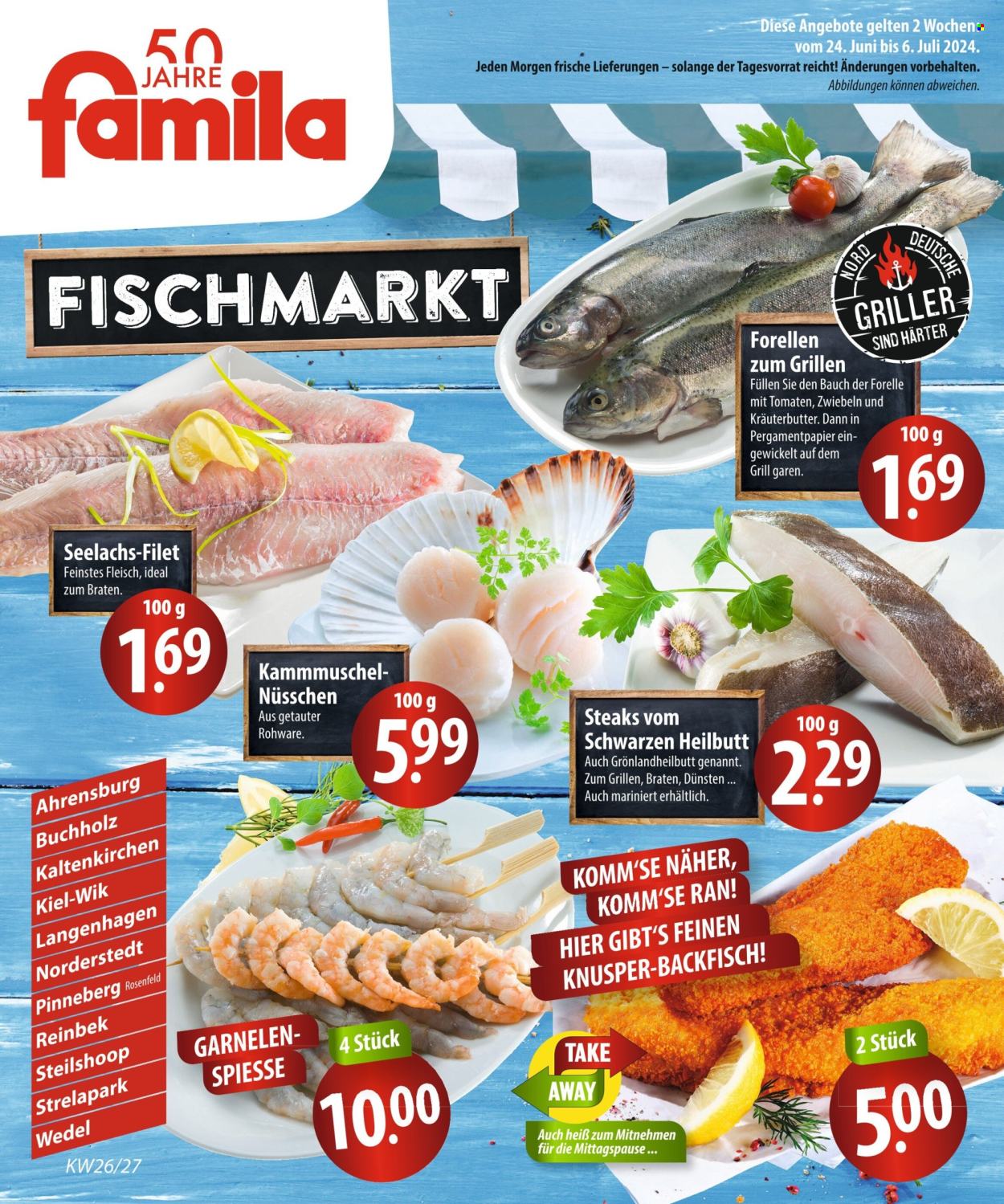famila Prospekte  - 24.06.2024 - 6.07.2024. Seite 1