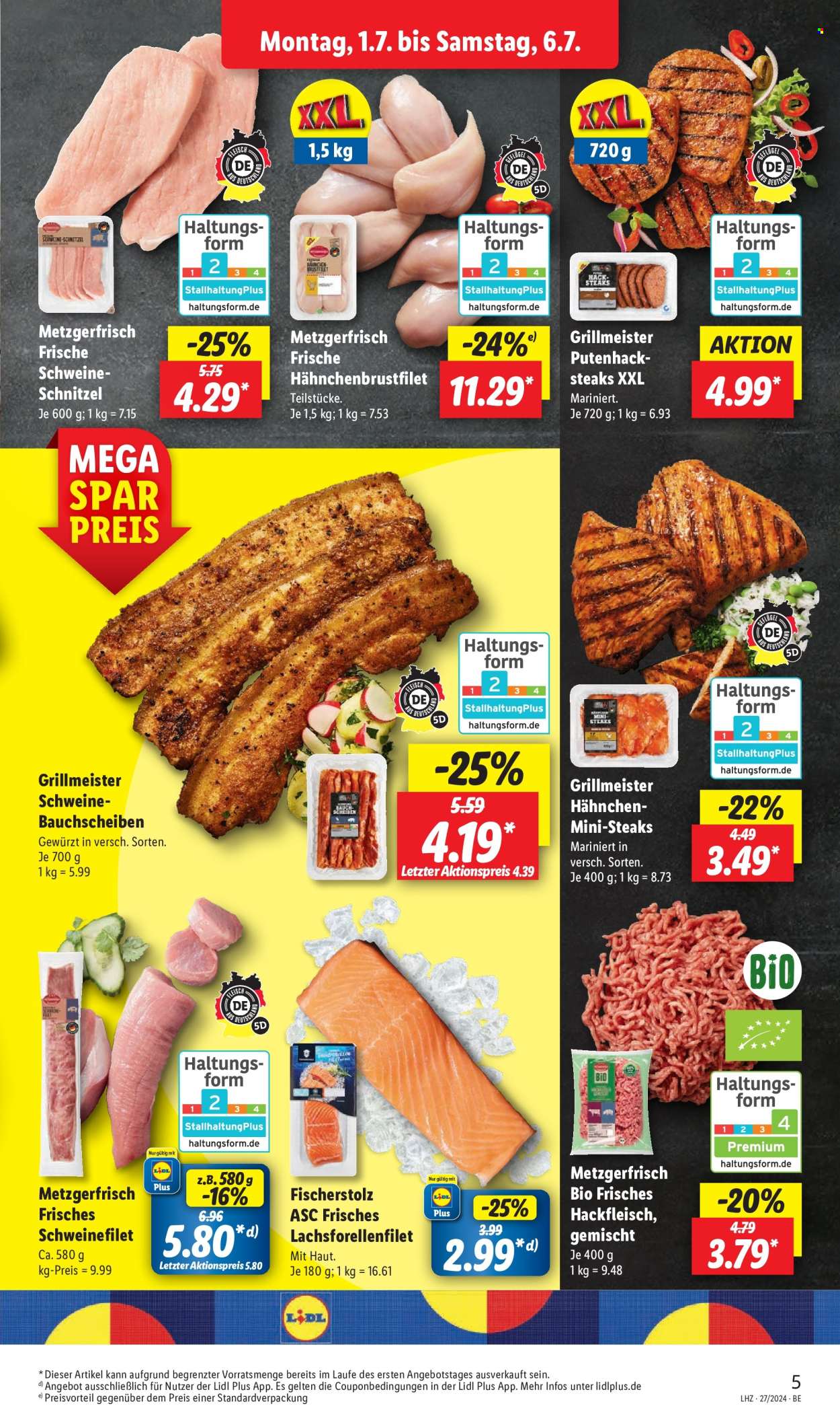 Lidl Prospekte  - 1.07.2024 - 6.07.2024. Seite 5