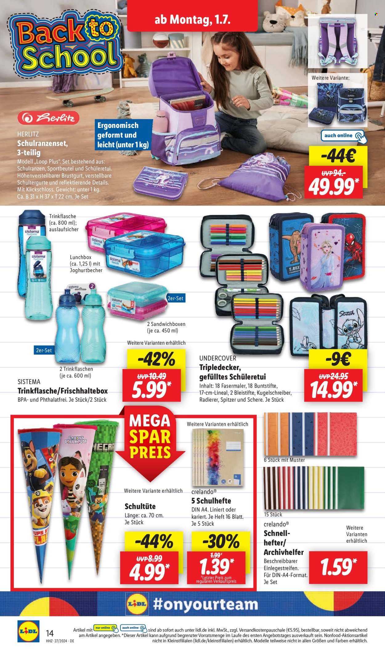 Lidl Prospekte  - 1.07.2024 - 6.07.2024. Seite 20