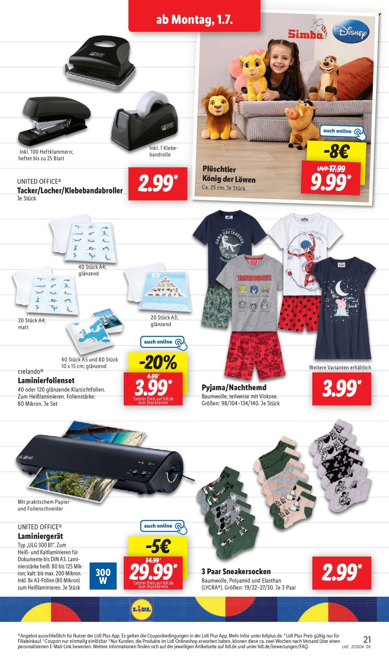Lidl Prospekte  - 1.07.2024 - 6.07.2024. Seite 27