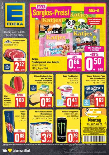Prospekte Edeka - 24.06.2024 - 29.06.2024.
