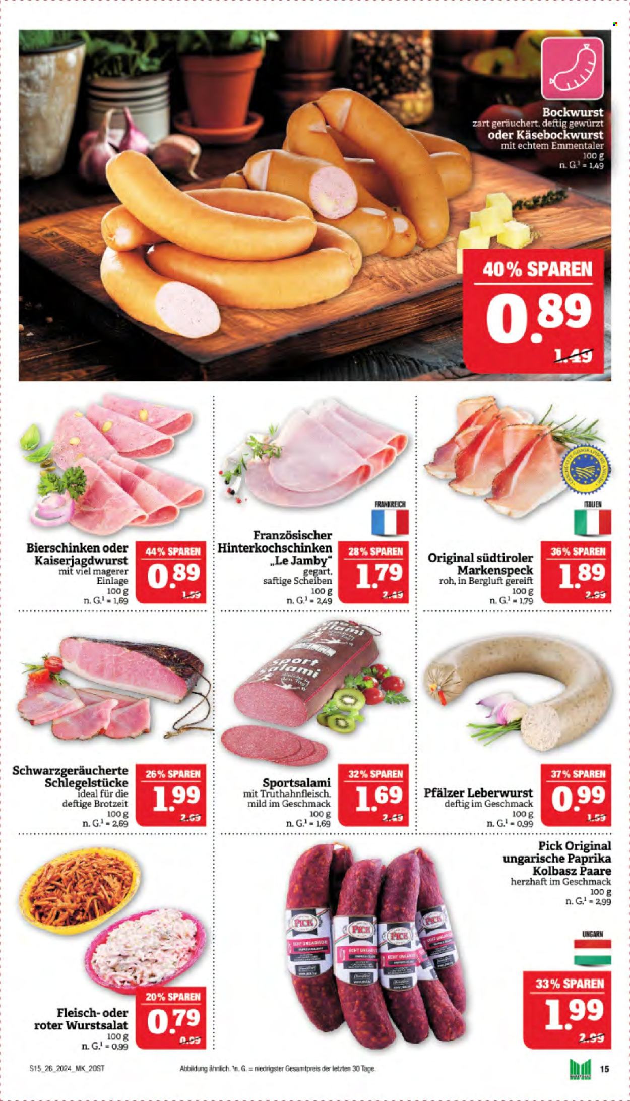 Marktkauf Prospekte  - 24.06.2024 - 29.06.2024. Seite 15