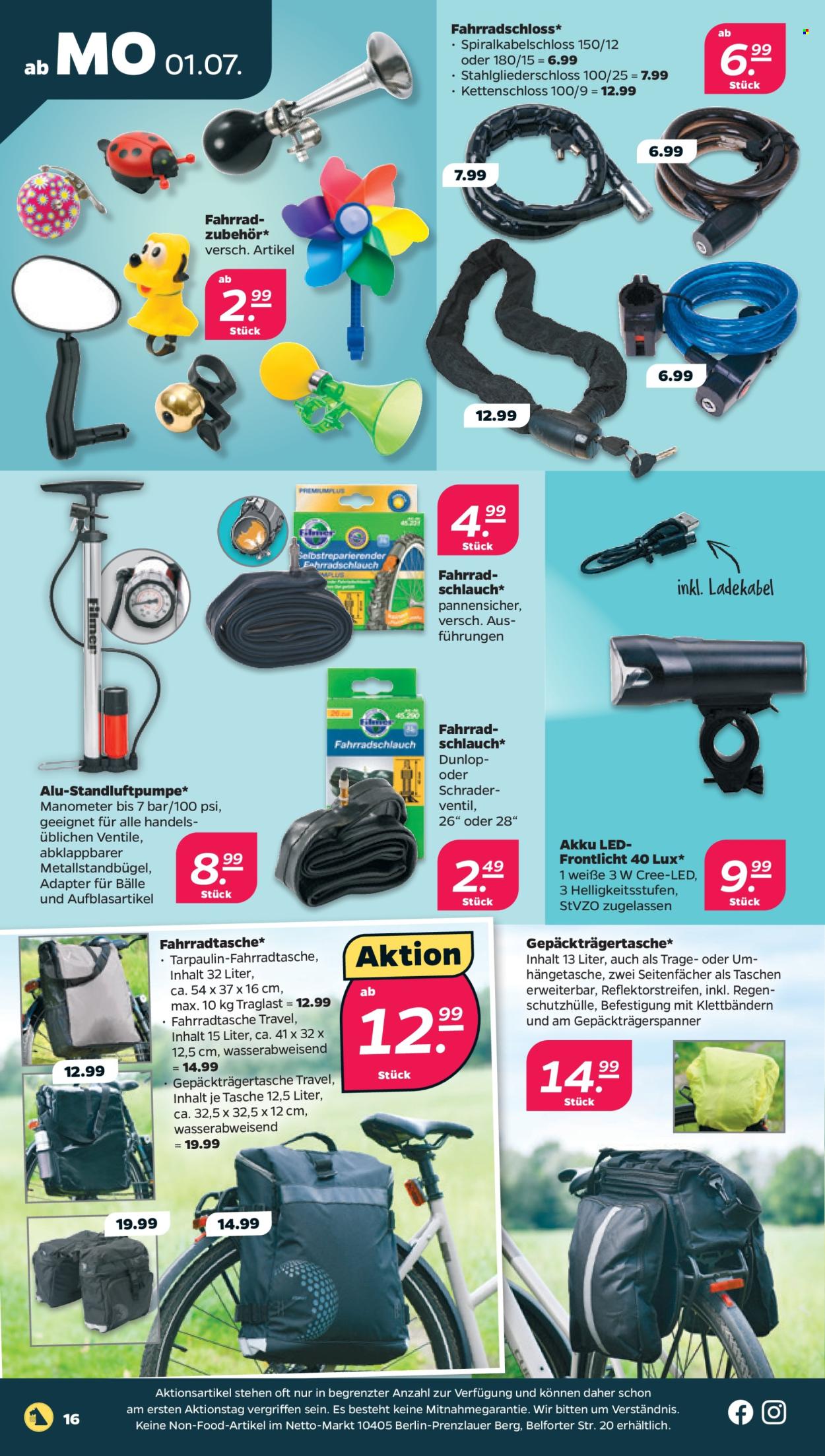 Netto Prospekte  - 1.07.2024 - 6.07.2024. Seite 16