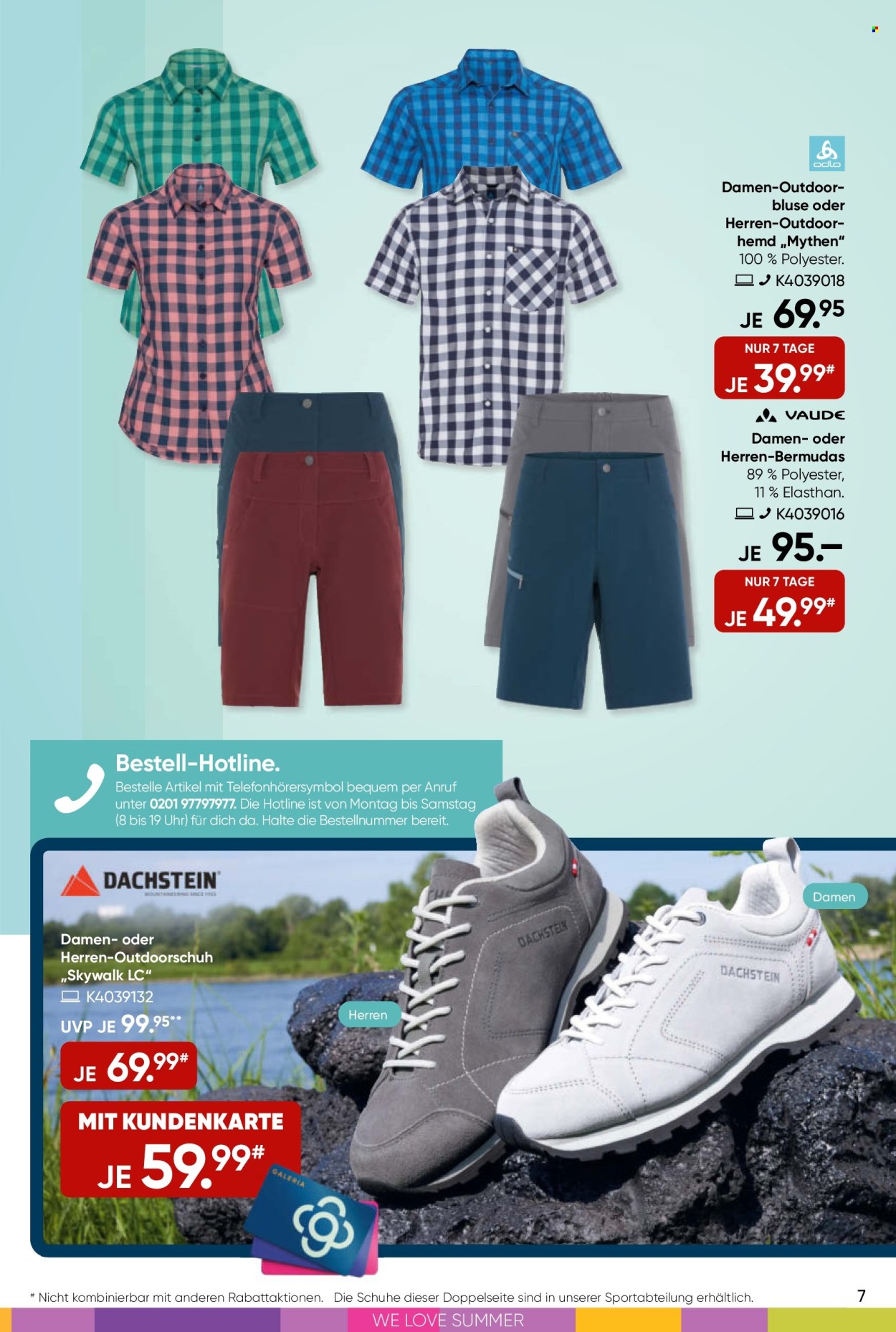 GALERIA Karstadt Kaufhof Prospekte  - 26.06.2024 - 2.07.2024. Seite 7