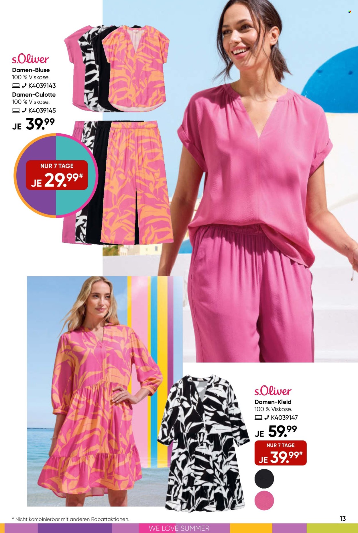 GALERIA Karstadt Kaufhof Prospekte  - 26.06.2024 - 2.07.2024. Seite 13