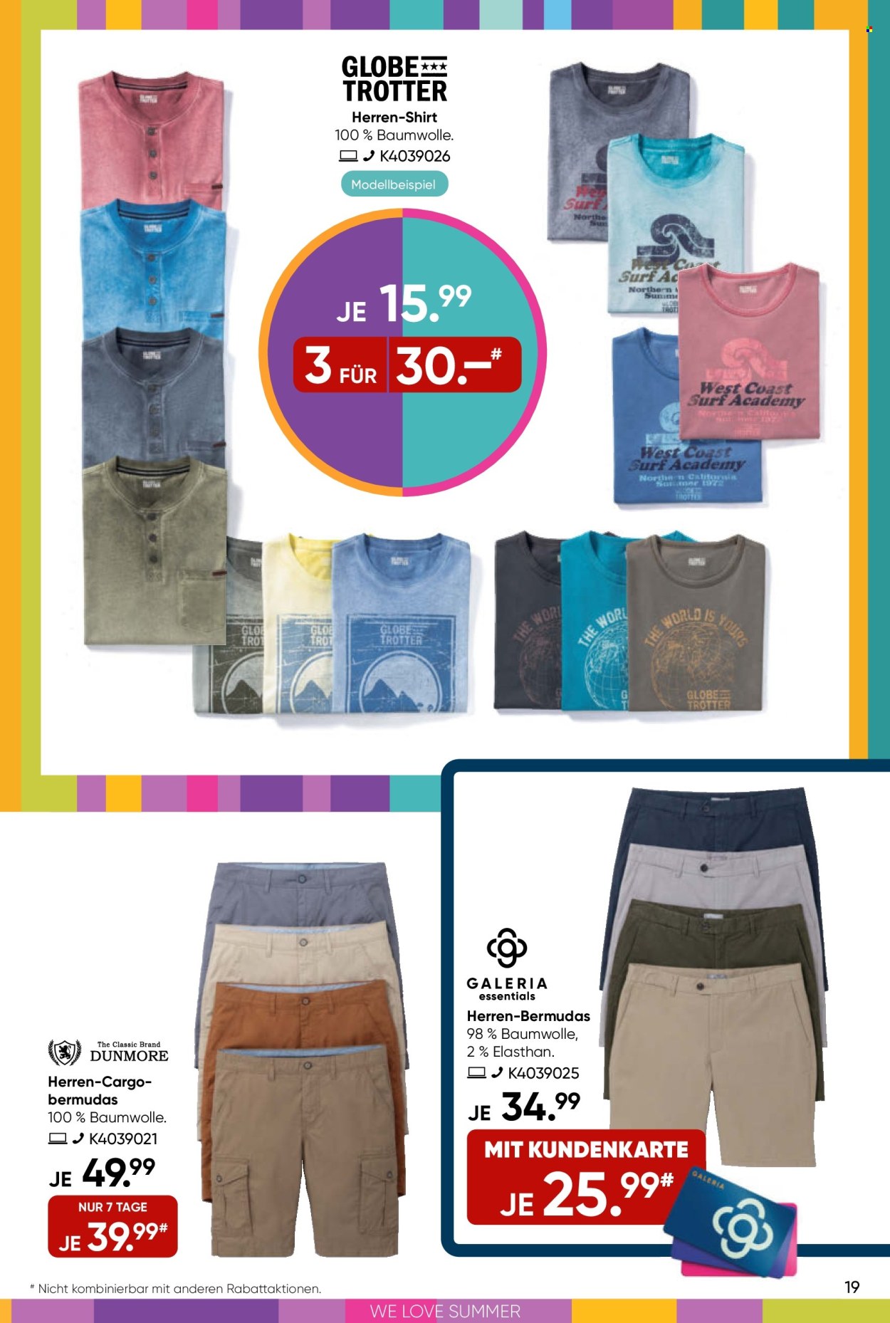 GALERIA Karstadt Kaufhof Prospekte  - 26.06.2024 - 2.07.2024. Seite 19