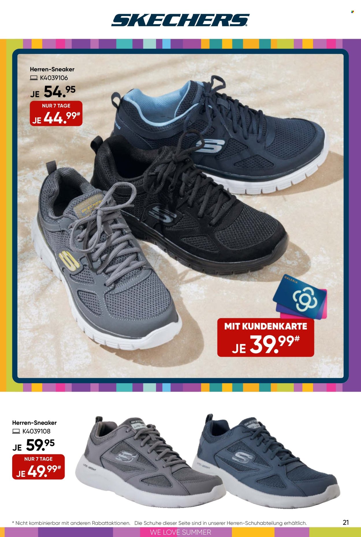 GALERIA Karstadt Kaufhof Prospekte  - 26.06.2024 - 2.07.2024. Seite 21