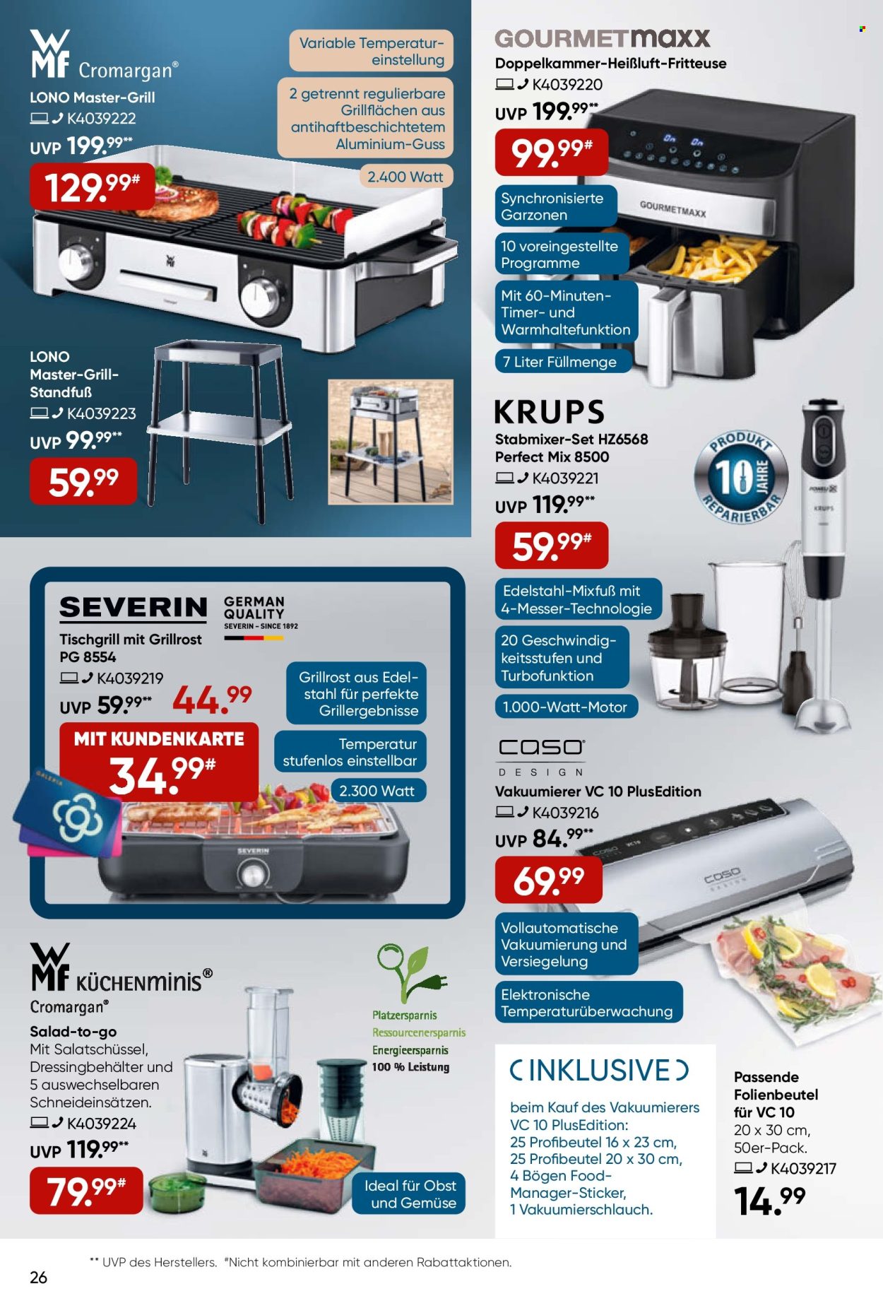 GALERIA Karstadt Kaufhof Prospekte  - 26.06.2024 - 2.07.2024. Seite 26