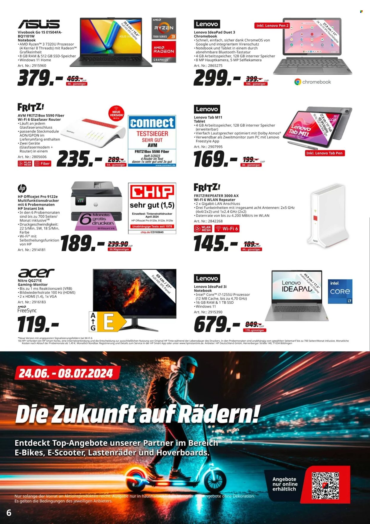 MediaMarkt Prospekte  - 24.06.2024 - 8.07.2024. Seite 6