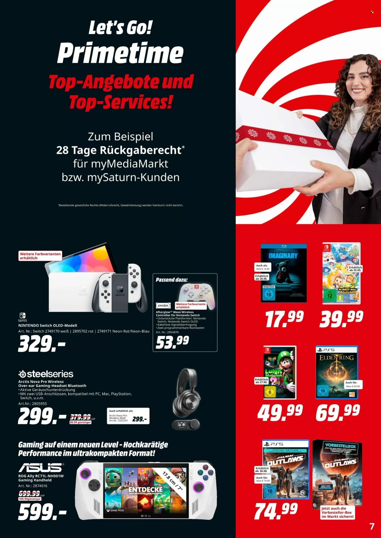MediaMarkt Prospekte  - 24.06.2024 - 8.07.2024. Seite 7