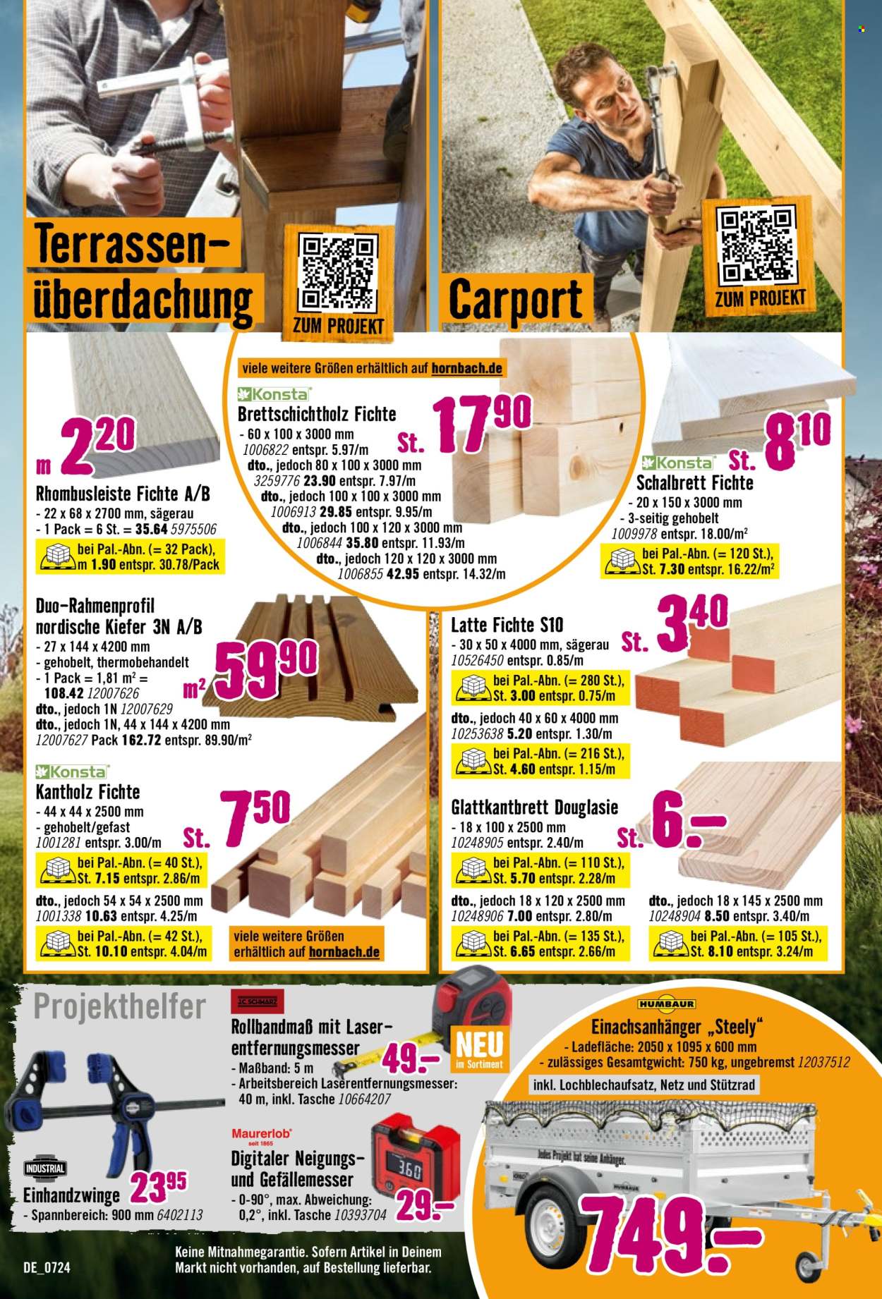 Hornbach Prospekte  - 26.06.2024 - 24.07.2024. Seite 3