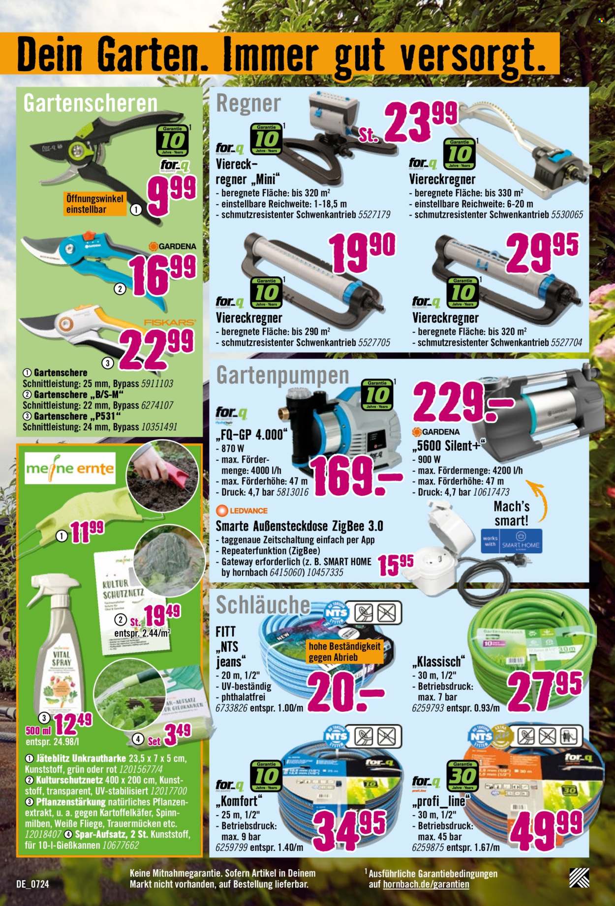 Hornbach Prospekte  - 26.06.2024 - 24.07.2024. Seite 15
