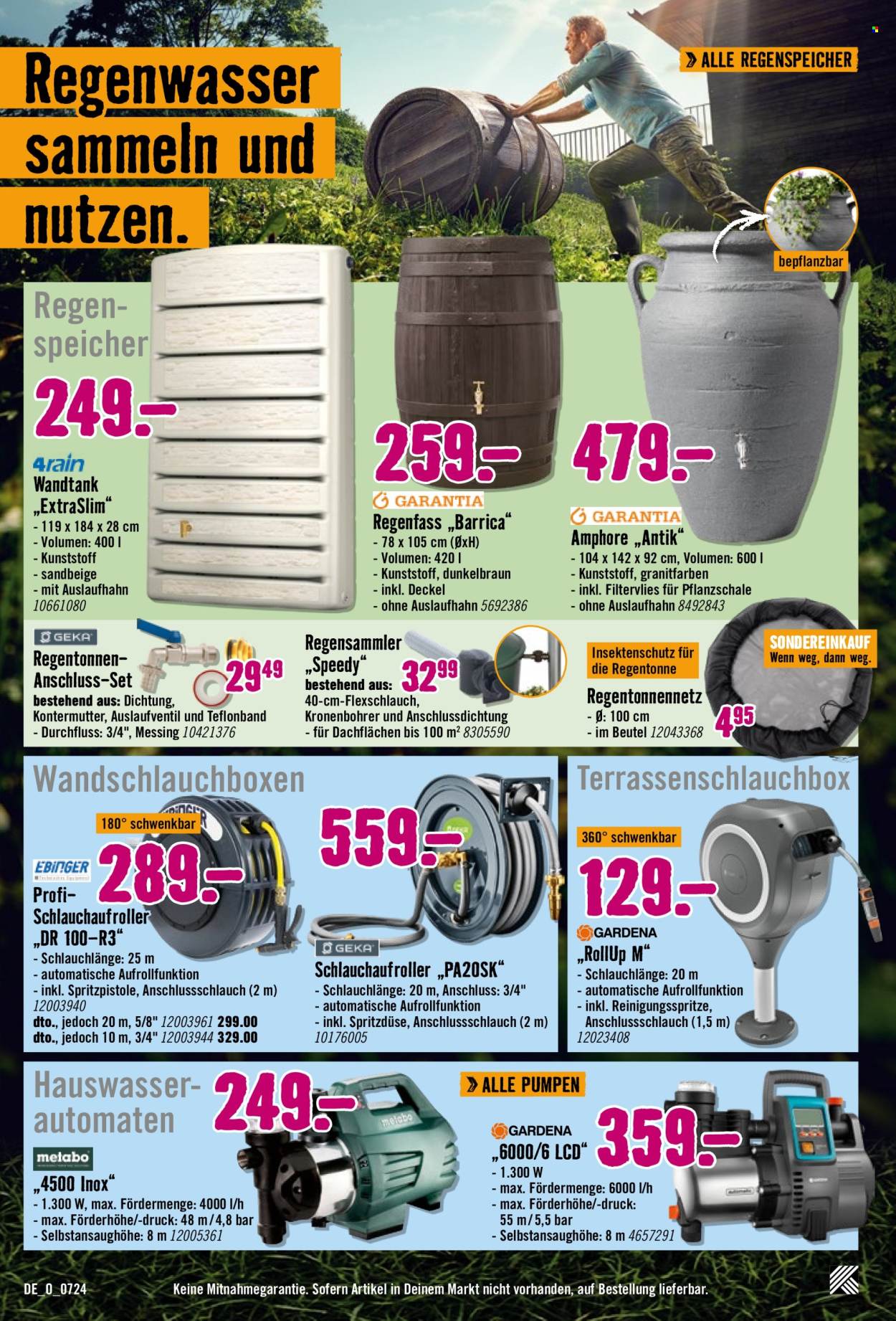 Hornbach Prospekte  - 26.06.2024 - 24.07.2024. Seite 16