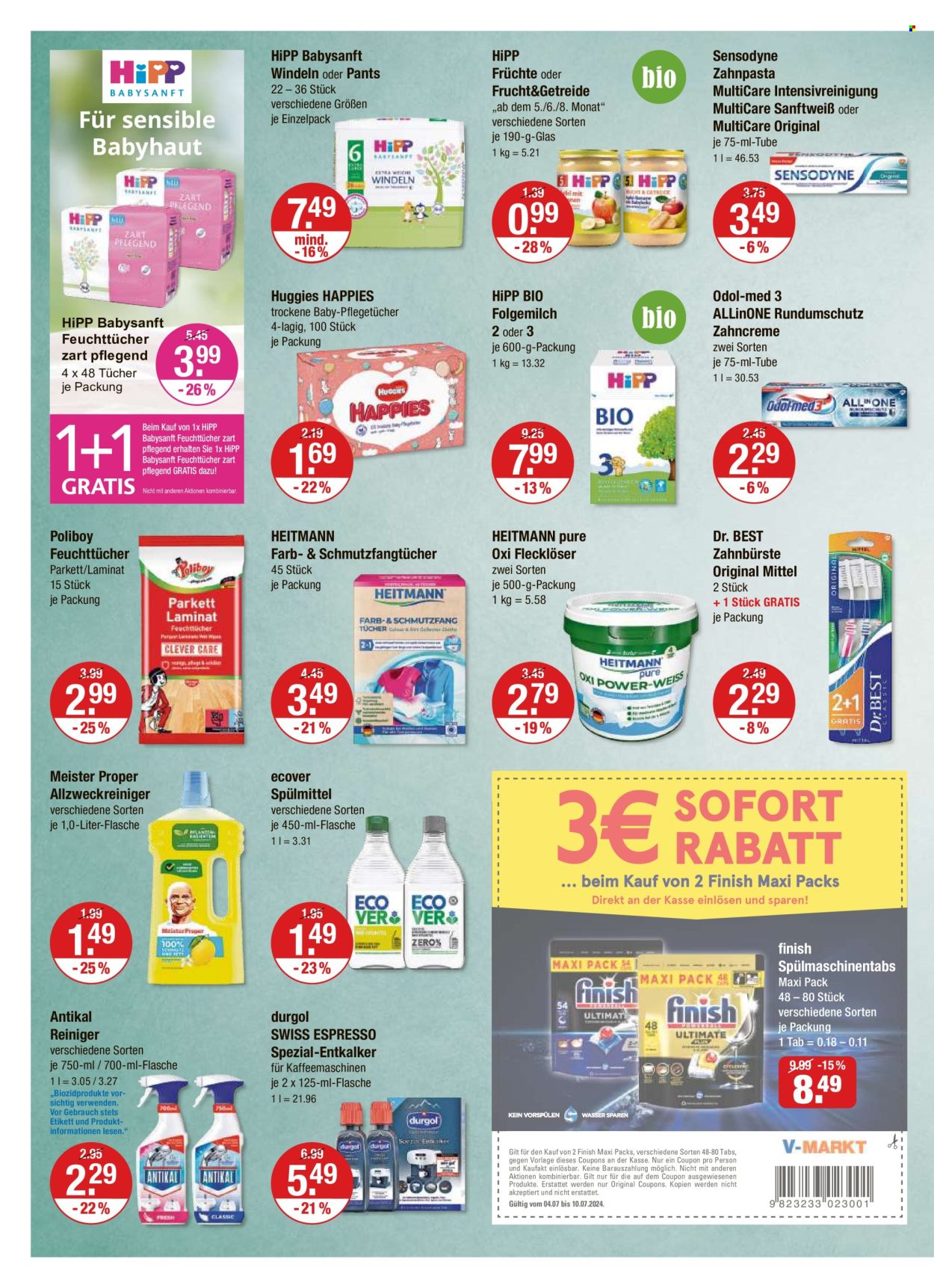 V-Markt Prospekte  - 4.07.2024 - 10.07.2024. Seite 10