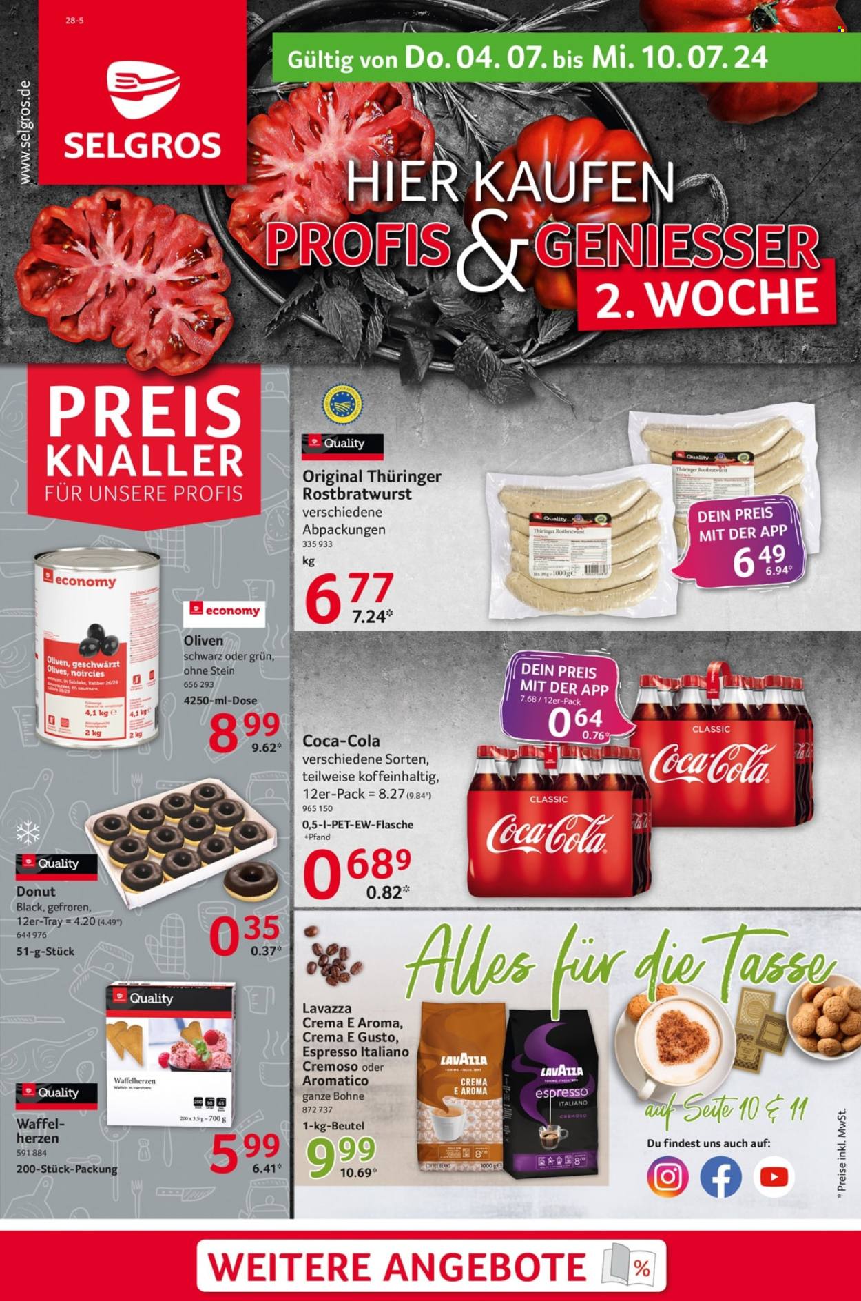 Selgros Prospekte  - 4.07.2024 - 10.07.2024. Seite 1