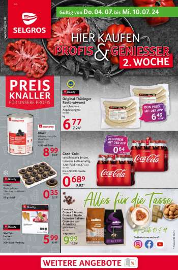 Prospekte Selgros - 4.07.2024 - 10.07.2024.
