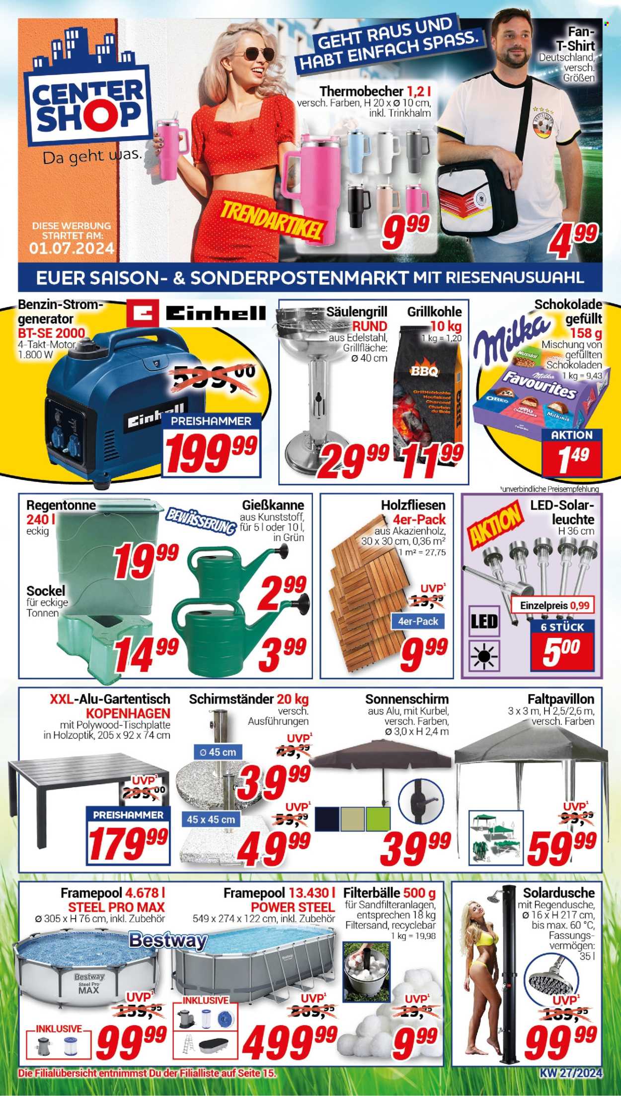 CENTERSHOP Prospekte  - 1.07.2024 - 6.07.2024. Seite 1