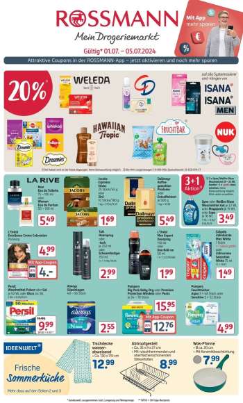 Prospekte Rossmann - 1.07.2024 - 5.07.2024.