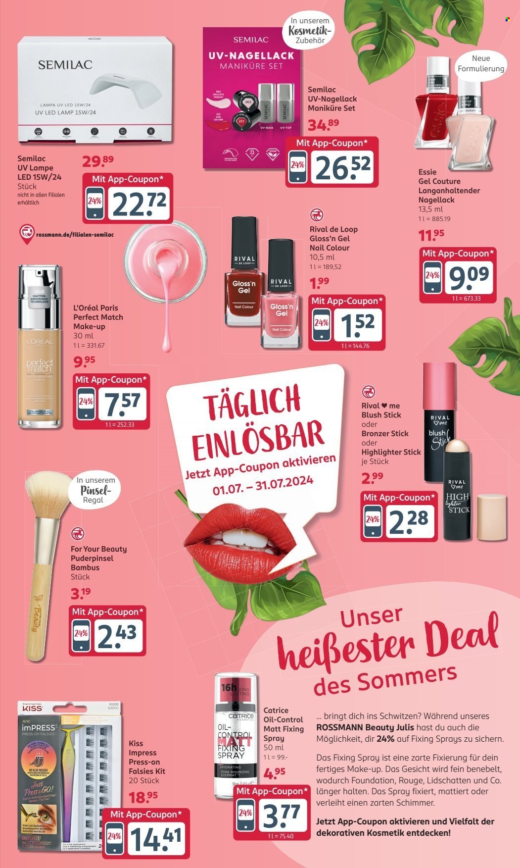 Rossmann Prospekte  - 1.07.2024 - 5.07.2024. Seite 9