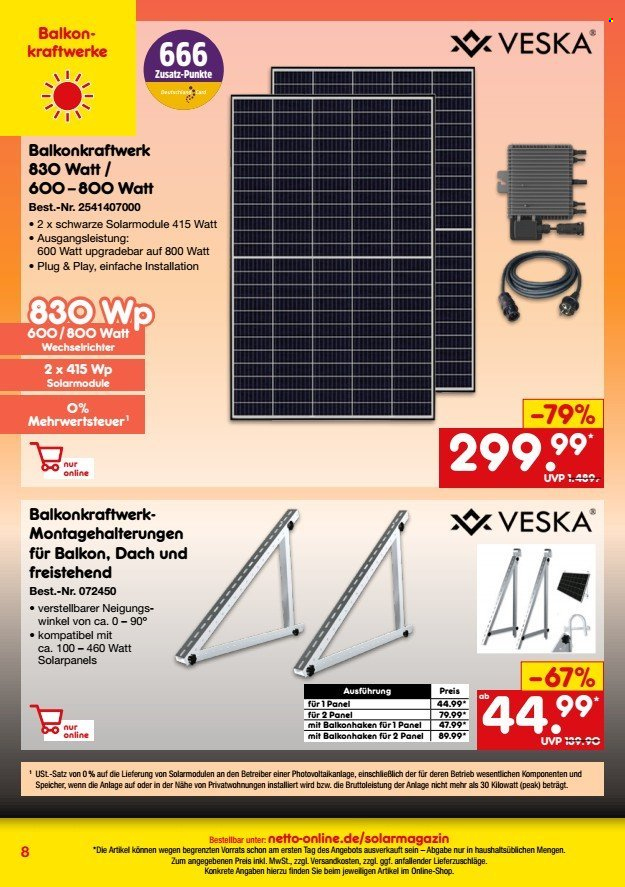 Netto Marken-Discount Prospekte  - 27.06.2024 - 31.08.2024. Seite 8