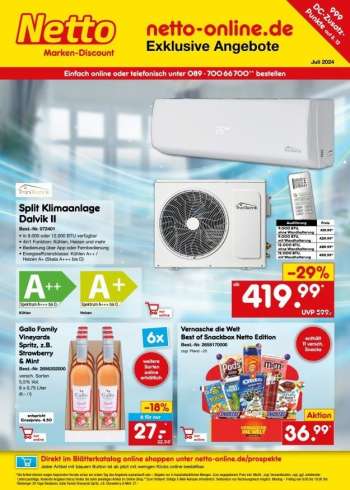Prospekte Netto Marken-Discount - 27.06.2024 - 31.07.2024.