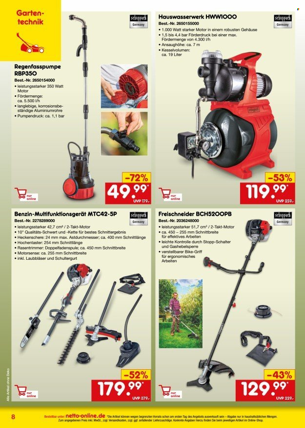 Netto Marken-Discount Prospekte  - 27.06.2024 - 31.07.2024. Seite 8