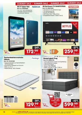 thumbnail - Nokia T20 Tablet Wi-Fi dark blue 64GB