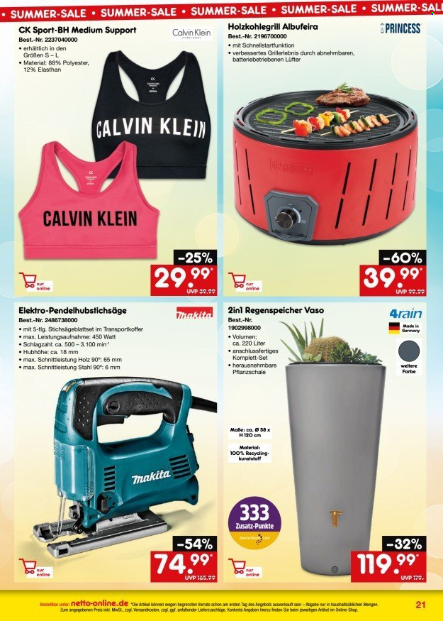 Netto Marken-Discount Prospekte  - 27.06.2024 - 31.07.2024. Seite 21