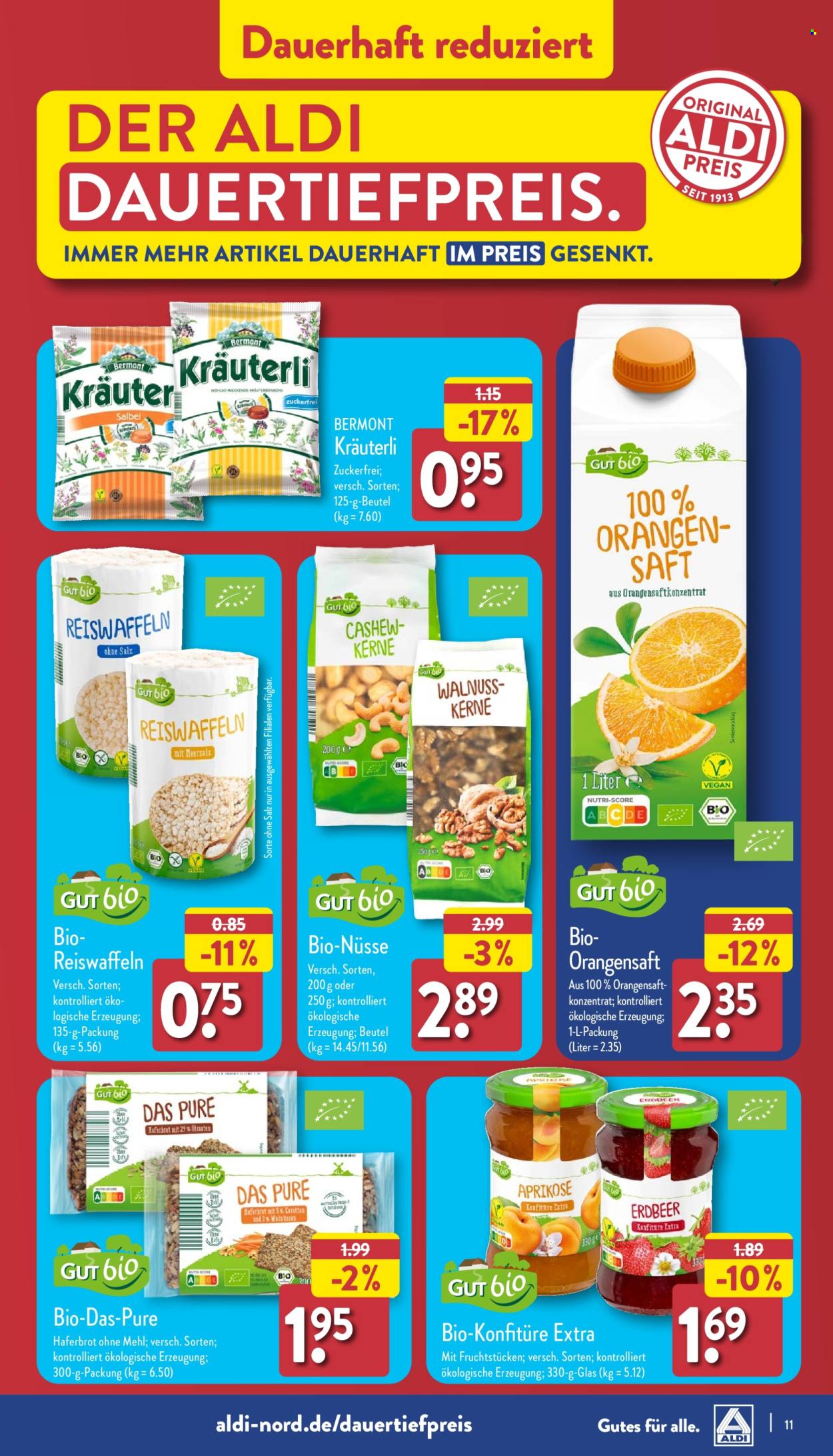 ALDI Nord Prospekte  - 8.07.2024 - 13.07.2024. Seite 11