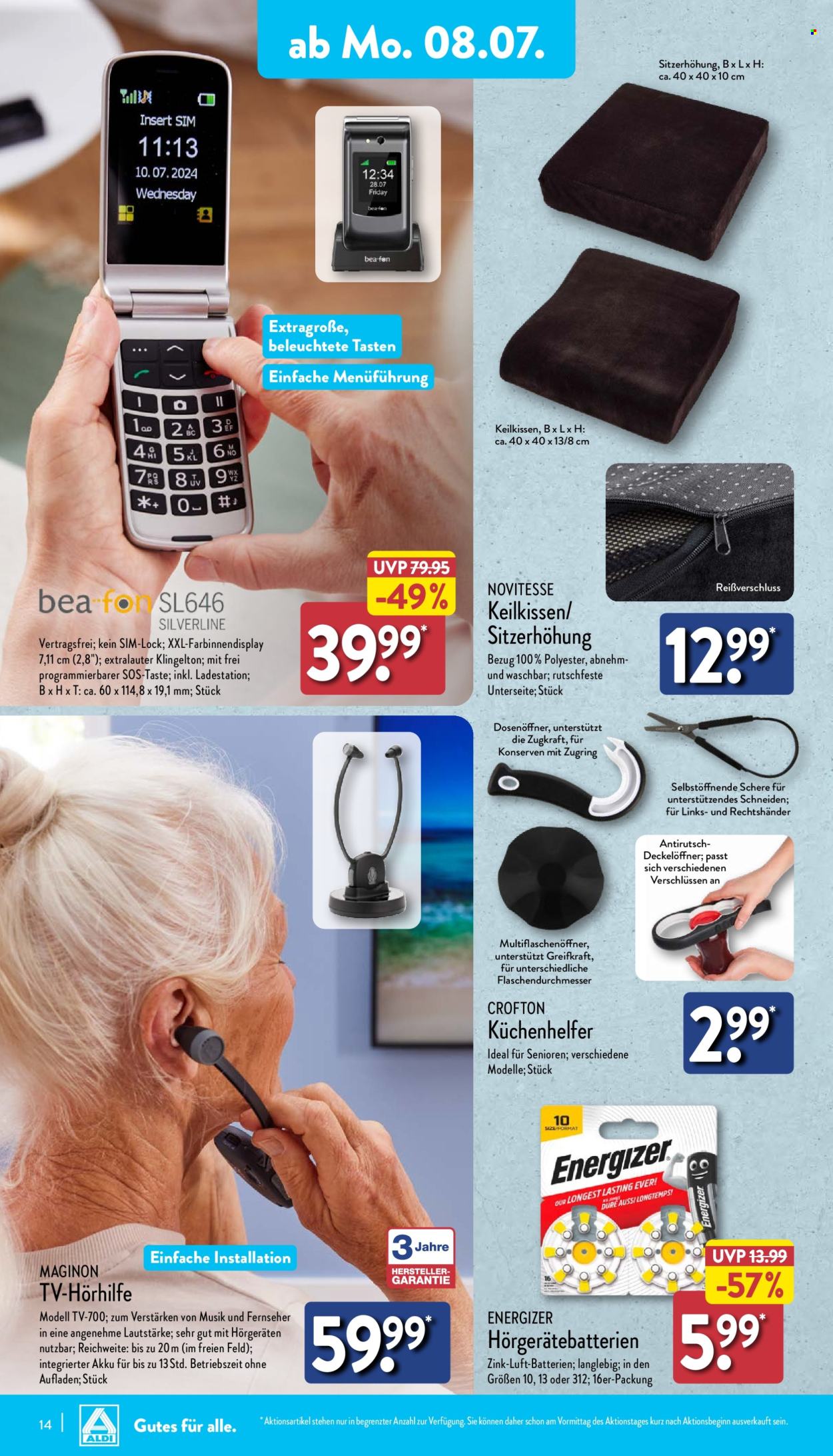 ALDI Nord Prospekte  - 8.07.2024 - 13.07.2024. Seite 14
